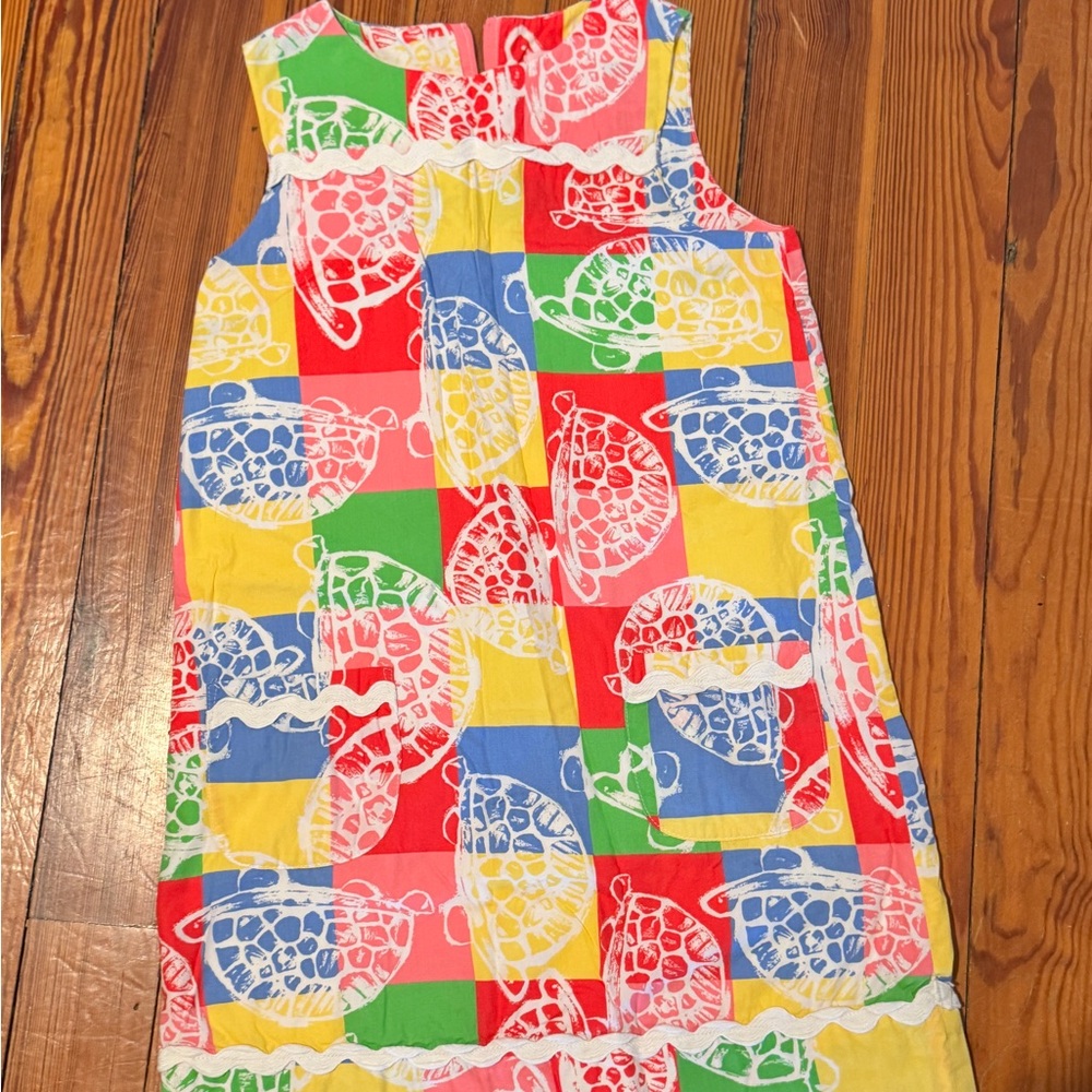 Lilly Pulitzer Kids Dress - Red, Blue, Yellow, Green